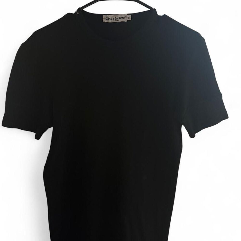 Vintage Dolce & Gabbana Men's Black Shirt - Cotton. size M